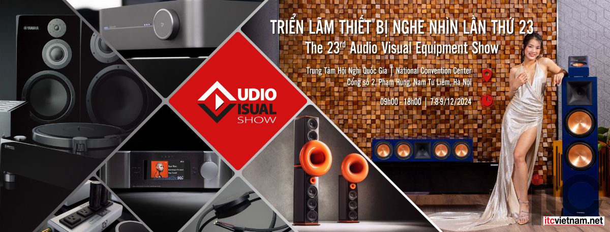 AVShow 2024 Lần Thứ 23:  Triển Lãm Thiết Bị Nghe Nhìn từ 7-9/12/2024 tại Hà Nội