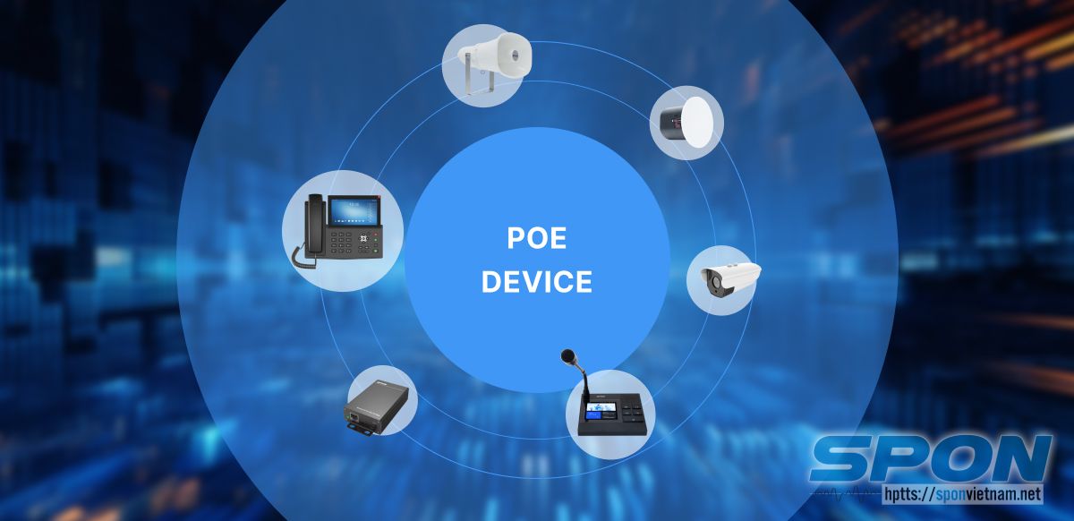 Tìm hiểu về công nghệ PoE và loa IP PoE của SPON Tìm hiểu về công nghệ PoE và loa IP PoE của SPON