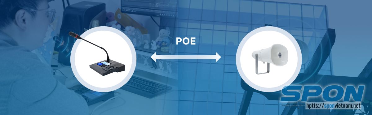 Ưu điểm của loa IP PoE Ưu điểm của loa IP PoE