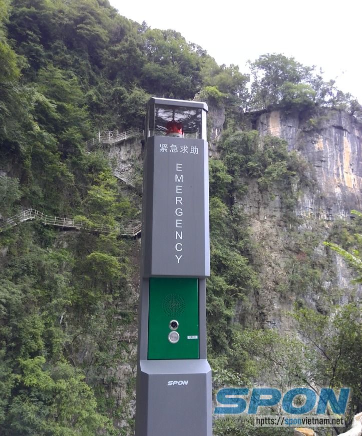 Giải pháp cột liên lạc, hỗ trợ khẩn cấp tại công viên, khu vực du lịch Giải pháp cột liên lạc, hỗ trợ khẩn cấp tại công viên, khu vực du lịch