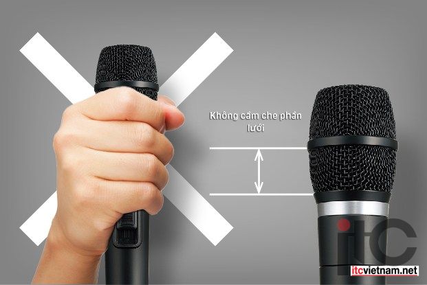 Micro cầm tay, cách sử dụng hiệu quả và đúng nhất