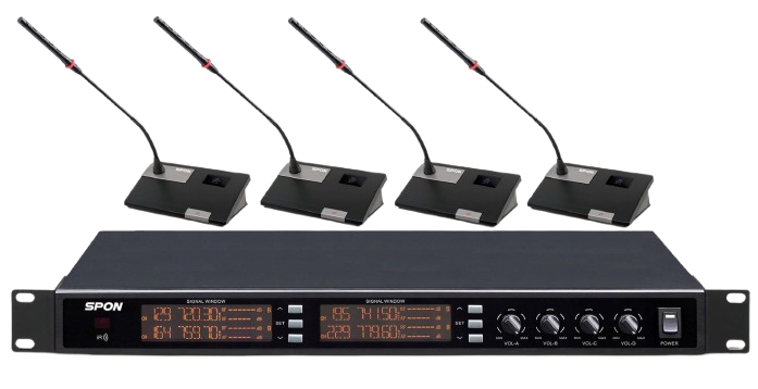 Bộ Micro không dây UHF để bàn SPON LCS-2338Z-31