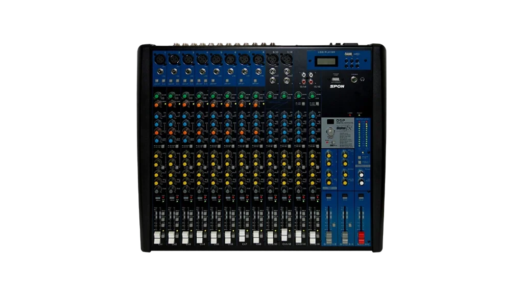 Bàn Mixer 26 ngõ vào SPON SAP-F16A