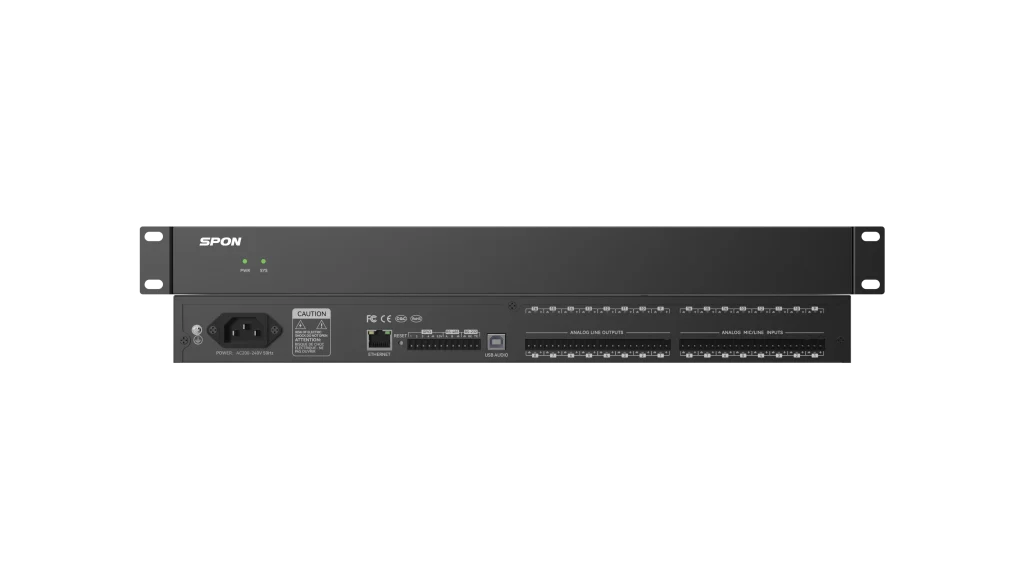 Bộ xử lý âm thanh kỹ thuật số 8 kênh SPON SAP-F88E